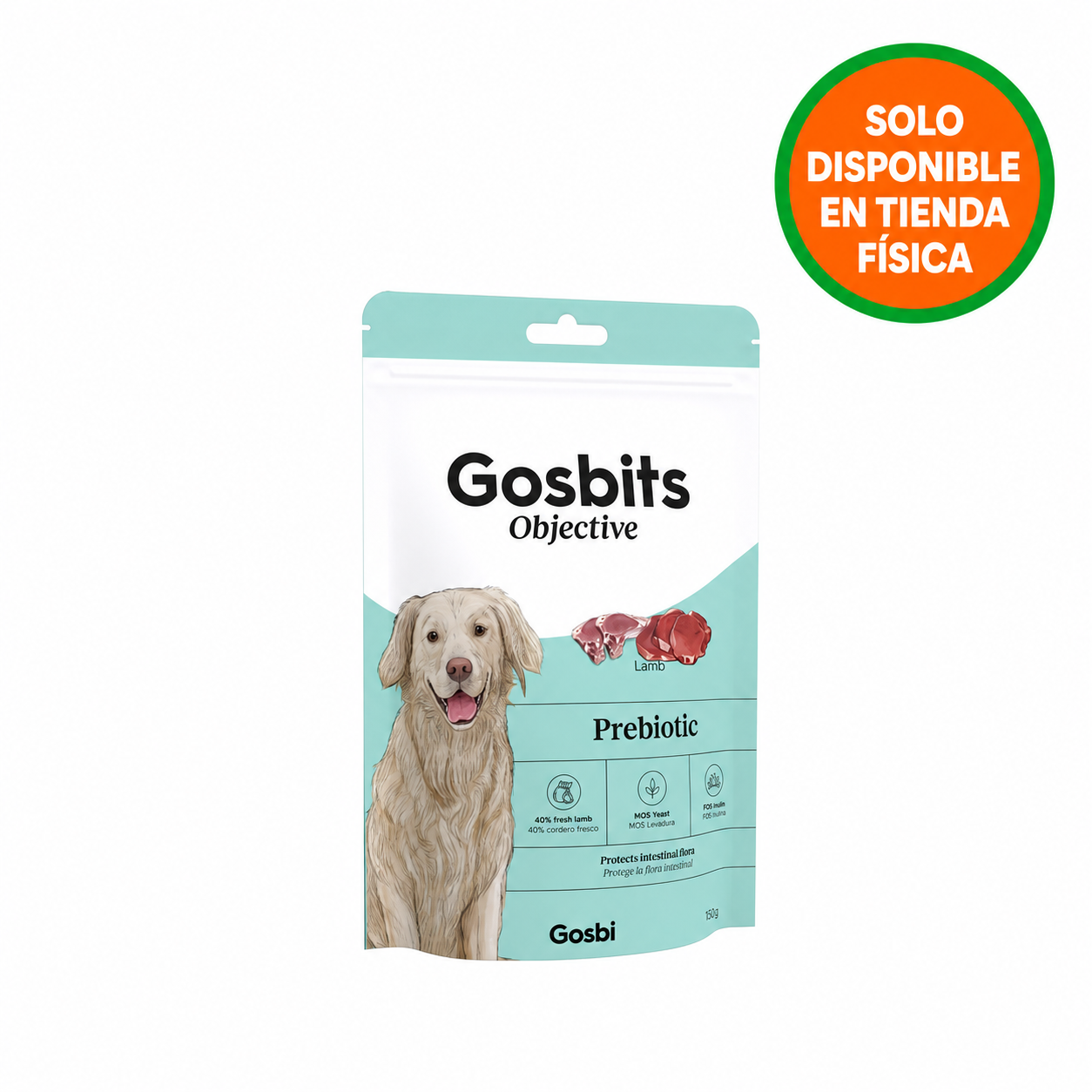 Gosbi Objective Dog Adult Prebiótico Gosbits Snack para Perros
