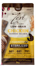 Zen CAT Low Grain Esterilizado Pollo 3kg