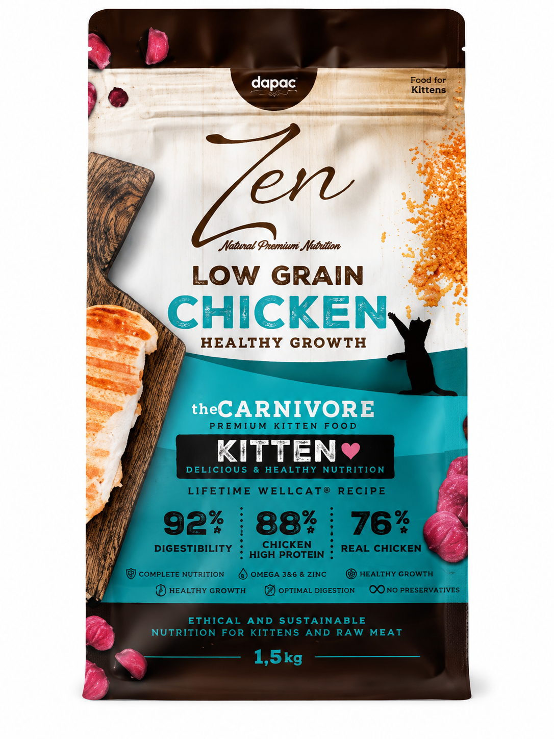Zen CAT Low Grain Kitten 1,5 Kg