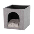 Cama Cueva para Gatos Trixie Gris