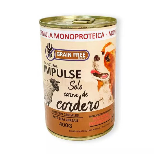 Natural Impulse GF Paté de Cordero 400g
