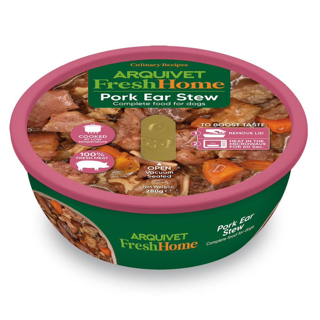 Arquivet Estofado de Orejas de Cerdo Comida Húmeda para Perros – 300 g
