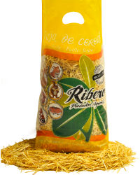 Paja Ribero 1kg | Forraje 100% Natural de Cebada para Conejos y Pequeños Mamíferos