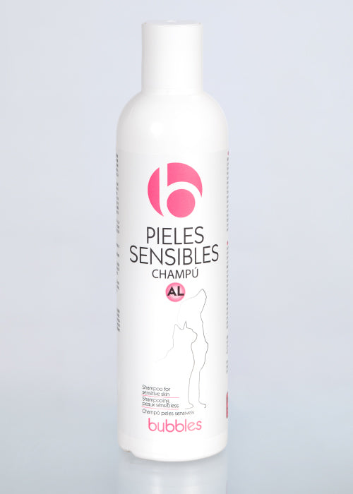 Champú Pieles Sensibles 250ml – Tulsi, Cardo Mariano y Alga Verde para perros