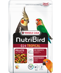 NutriBird G14 Tropical 1kg – Pellets multicolor de mantenimiento para periquitos grandes