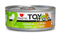 Disugual Comida Húmeda de Codorniz con Pera para Perros Toy 85gr