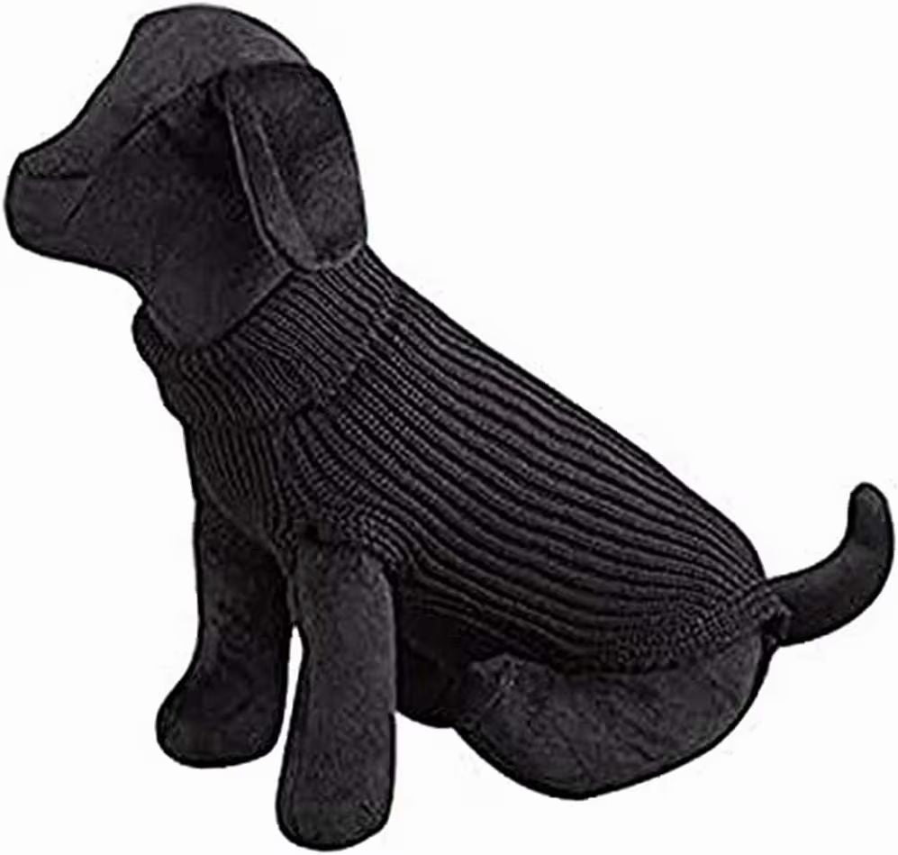 Jersey para perros Arppe New Basic Negro Talla M 40cm