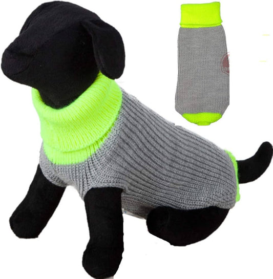 Jersey para perros Arppe Klein Gris y Amarillo Talla XXL 55cm