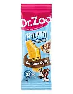 Dr. Zoo Helado Snack para Perros Sabor Banana Split 50 g