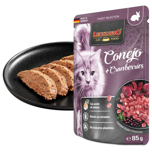 Leonardo Finest Selection Conejo + Cranberries 85g