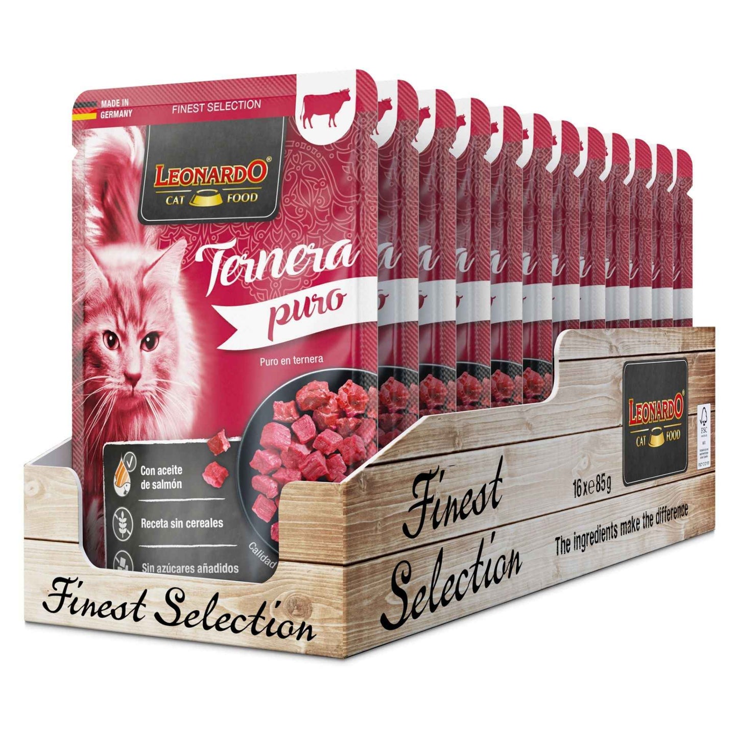 Leonardo Finest Selection | Ternera Puro 85g