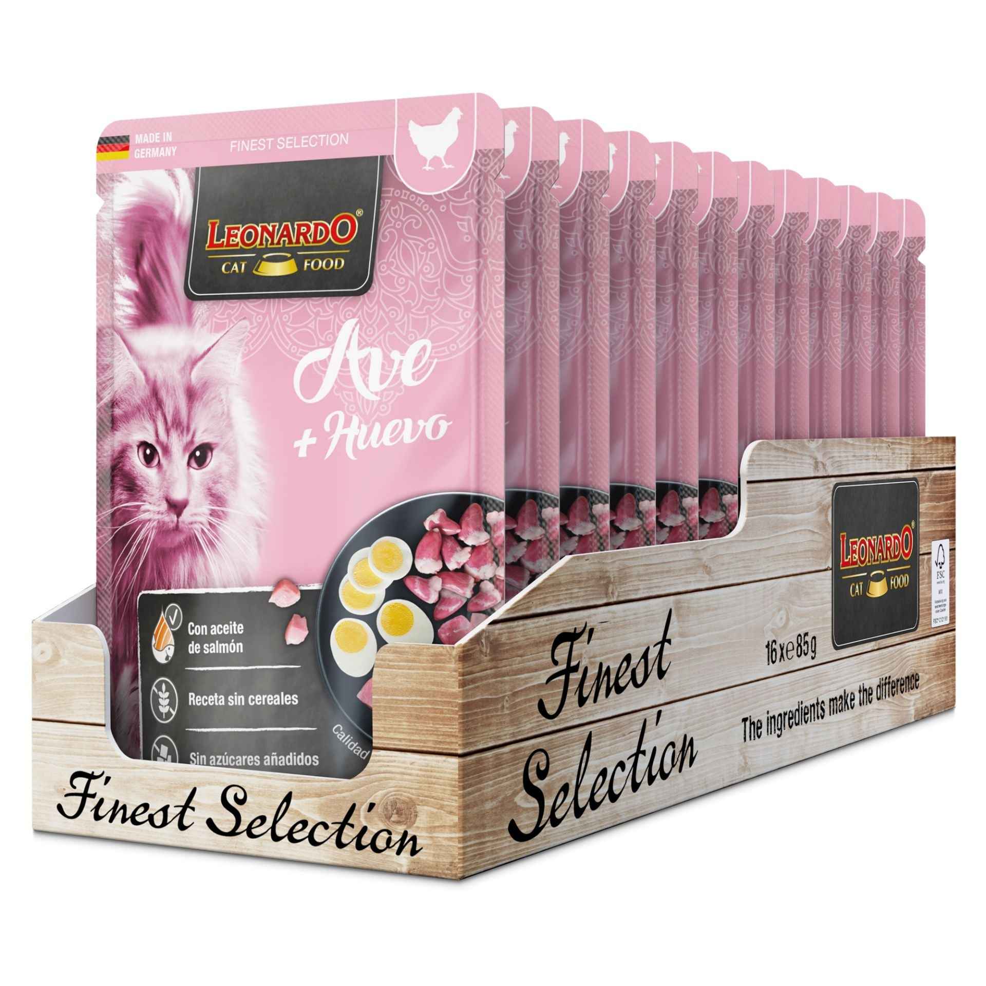 Leonardo Finest Selection | Ave + Huevo 85g