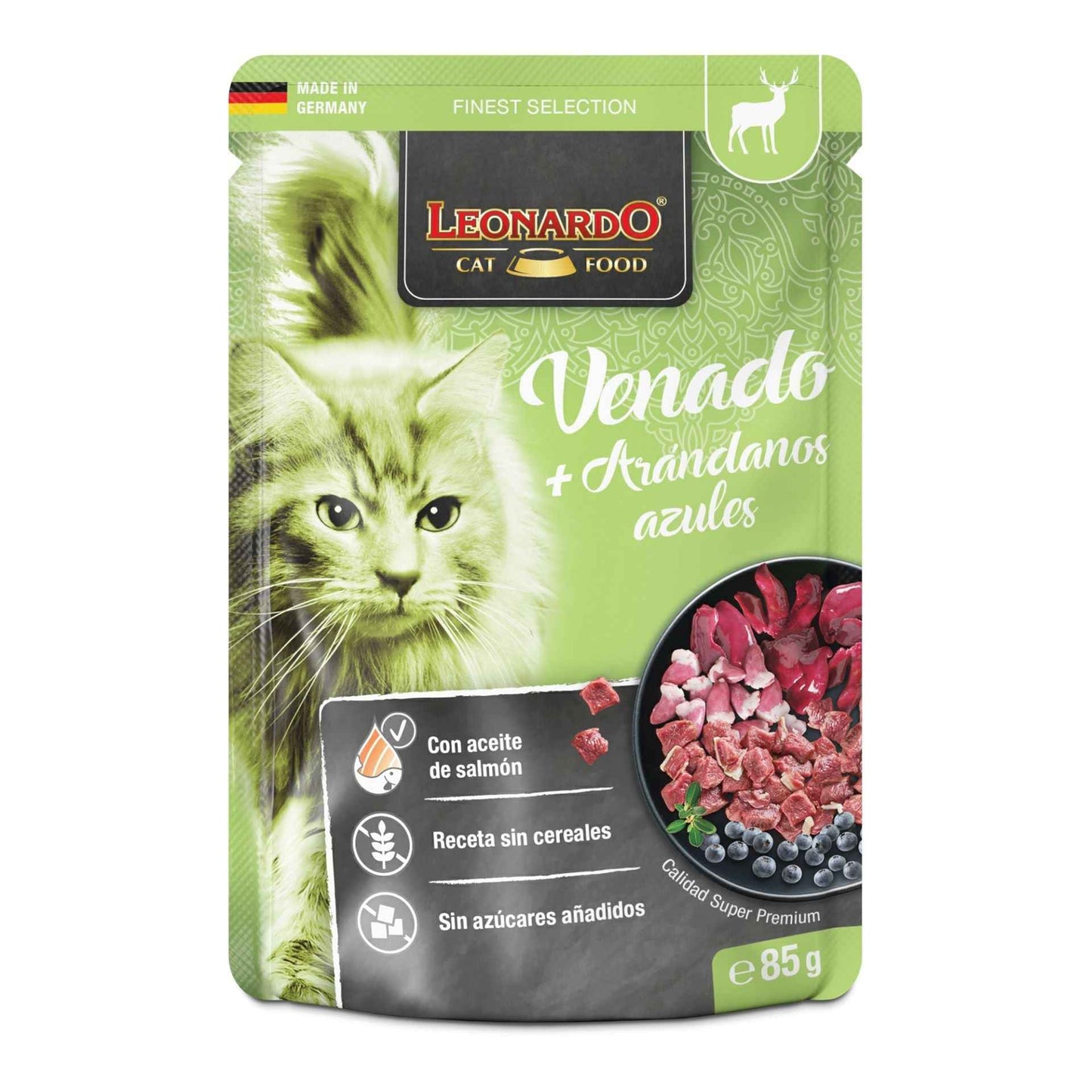 Leonardo Finest Selection | Venado + Arándanos azules 85g