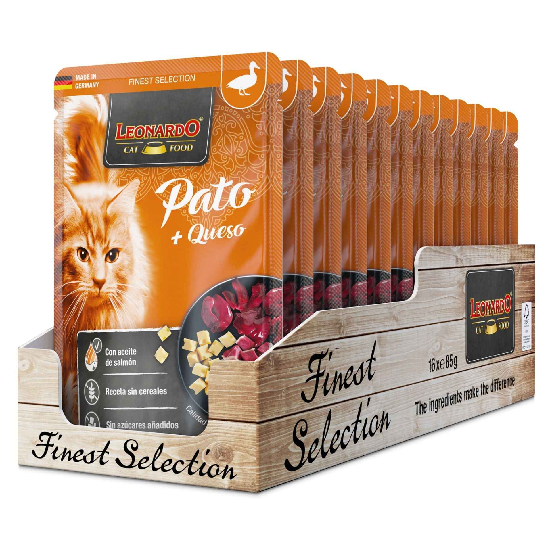 Leonardo Finest Selection | Pato + Queso 85g
