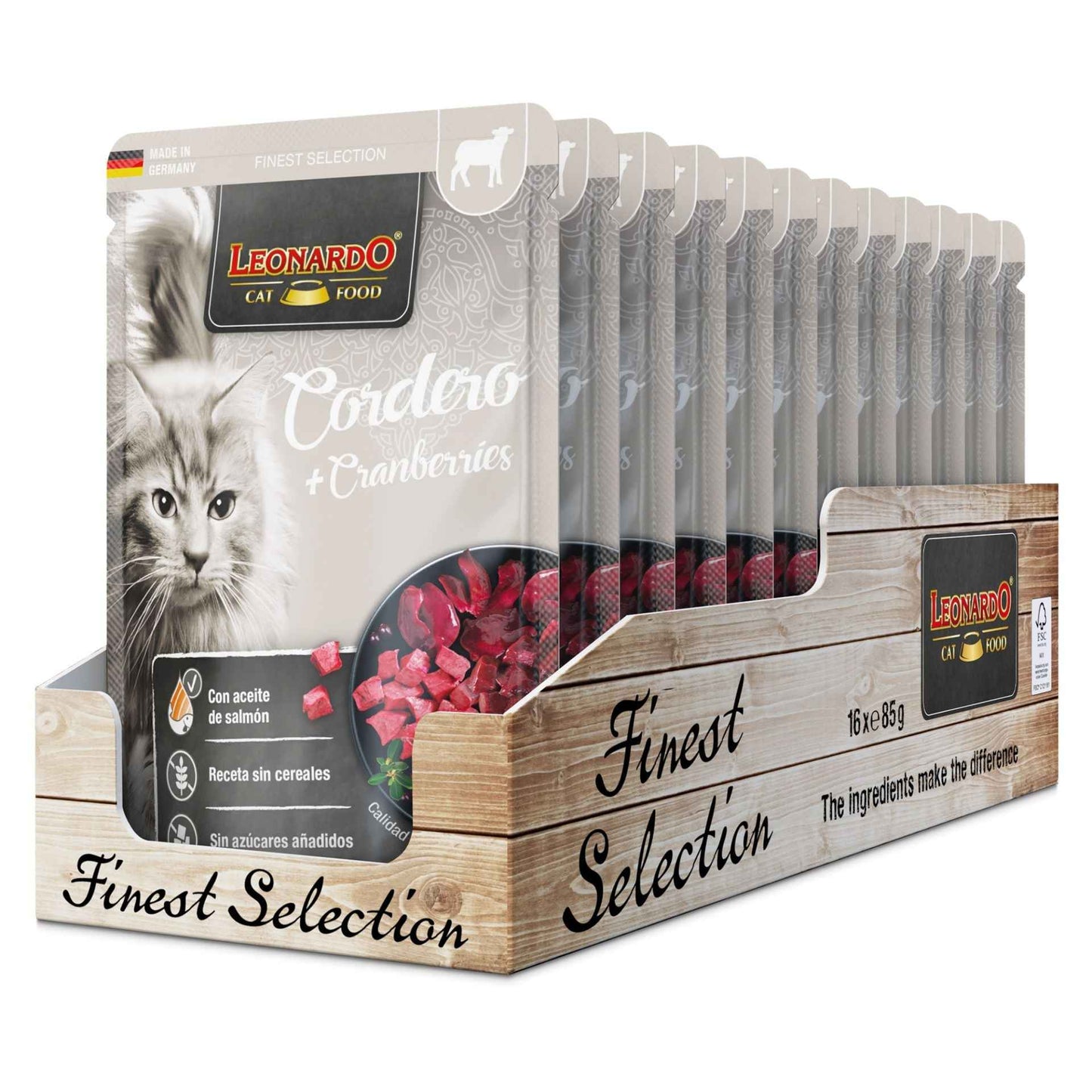 Leonardo Finest Selection | Cordero + Cranberries 85g