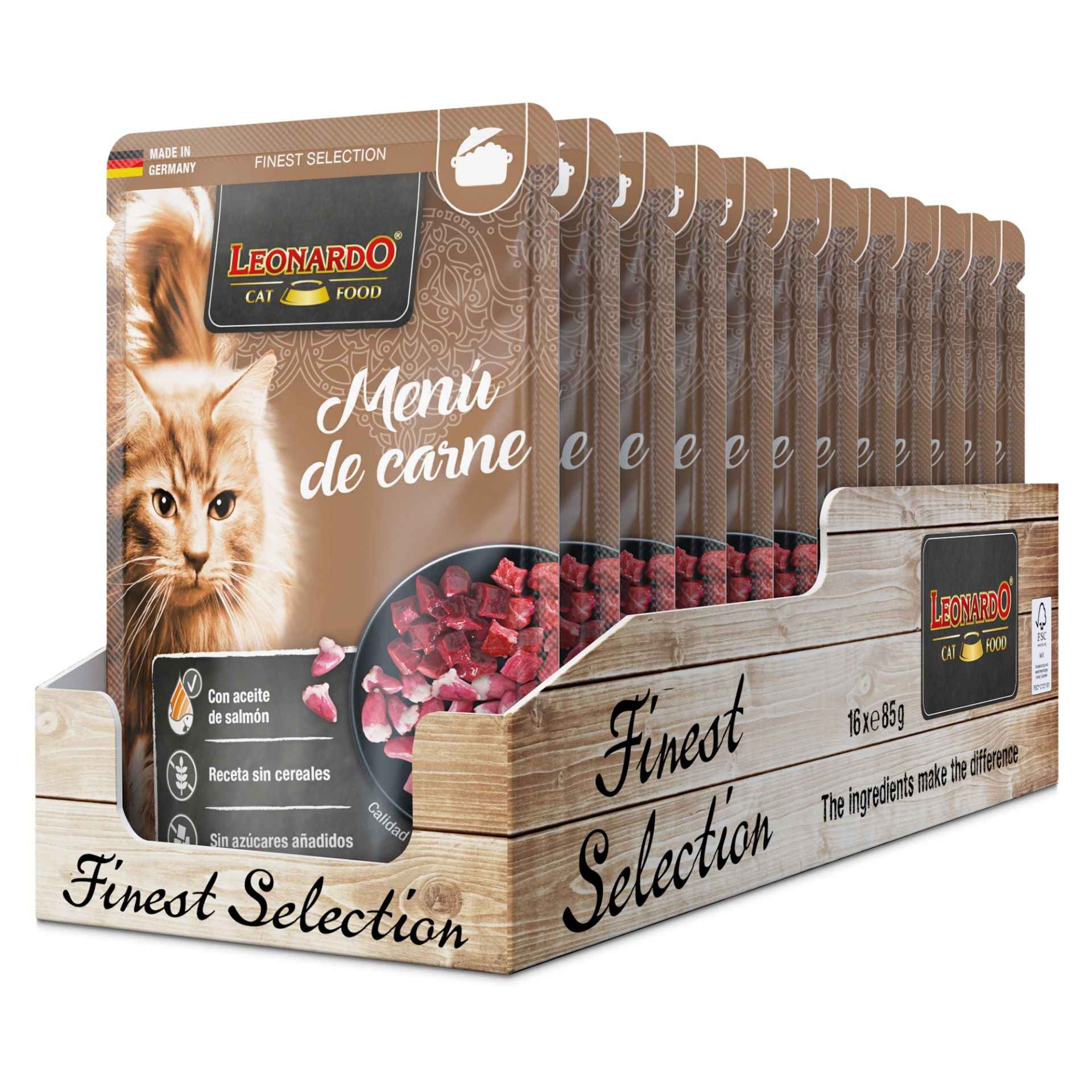 Leonardo Finest Selection | Menú de Carne 85g