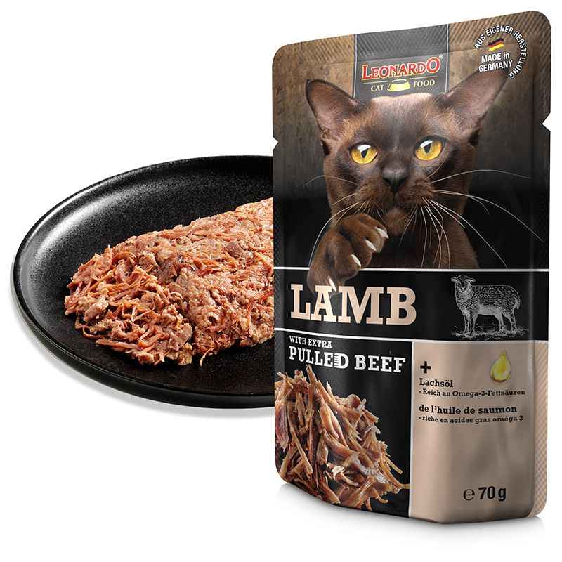Leonardo | Cordero con Ternera Desmenuzada 70g