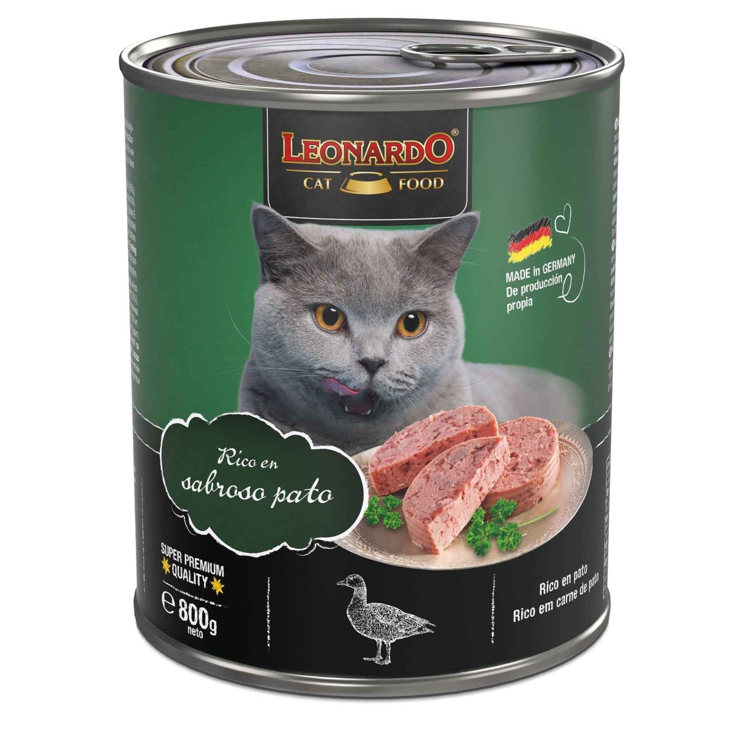 Leonardo Rico en Sabroso Pato 800g