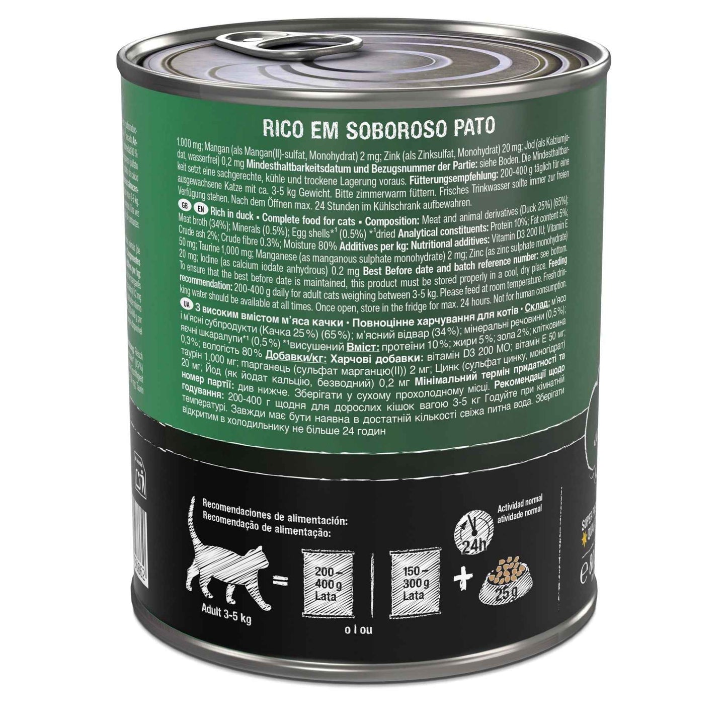Leonardo Rico en Sabroso Pato 800g