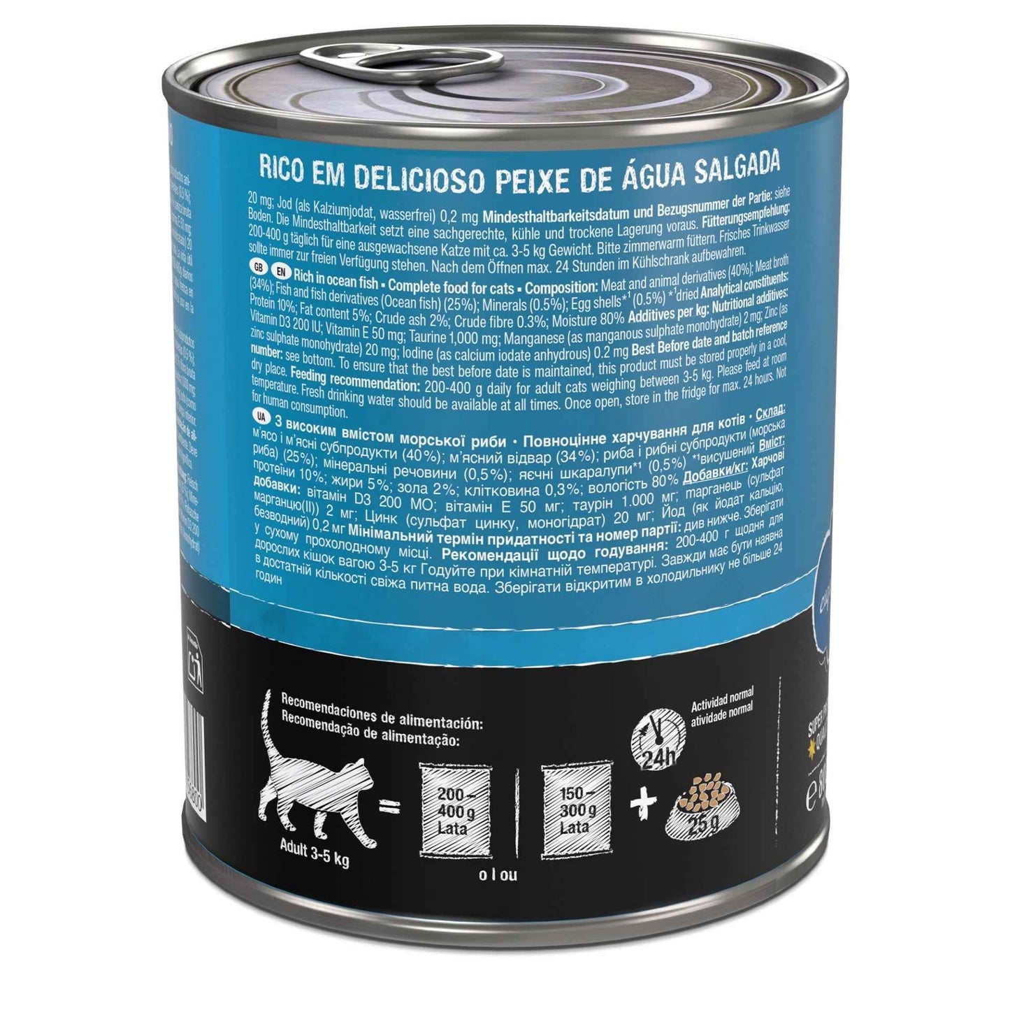 Leonardo Rico en Exquisito Pescado Marino 800g