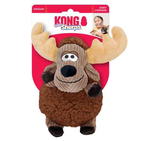 Kong Sherps Floofs Alce Peluche para Perros