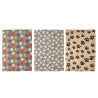 Cuna para mascota Huellas 100 × 70 cm – 3 colores surtidos