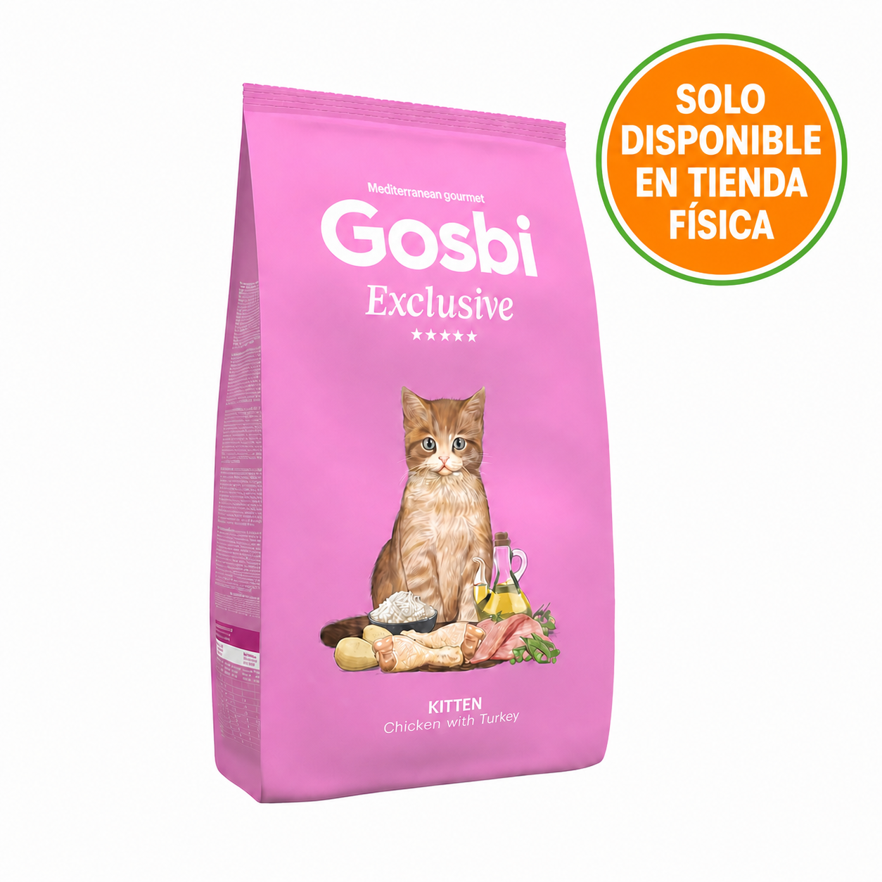 Gosbi Exclusive Cat Kitten Pollo y Pavo 400 gr