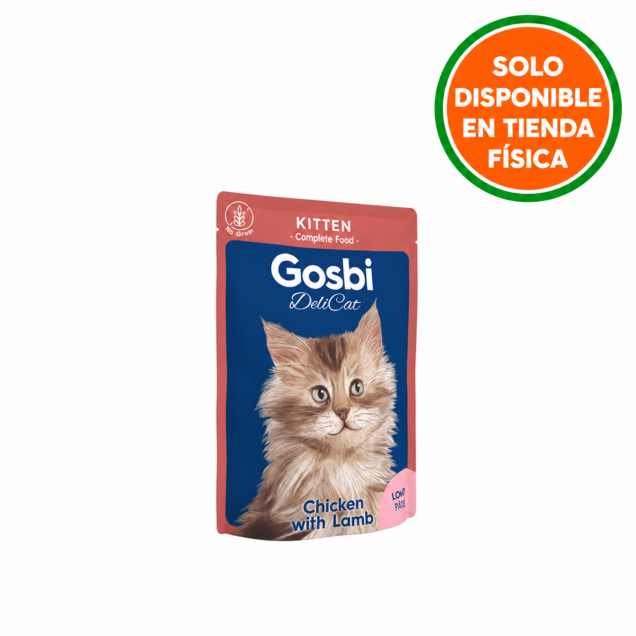Gosbi Delicat Kitten Pollo con Cordero 70 gr