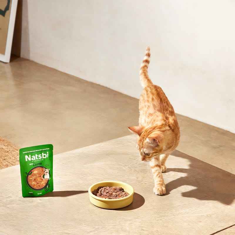 Natsbi Steamed Gravy Cat Cordero 80 gr