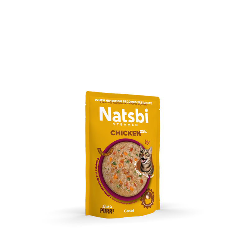 Natsbi Steamed Gravy Cat Pollo 80 gr