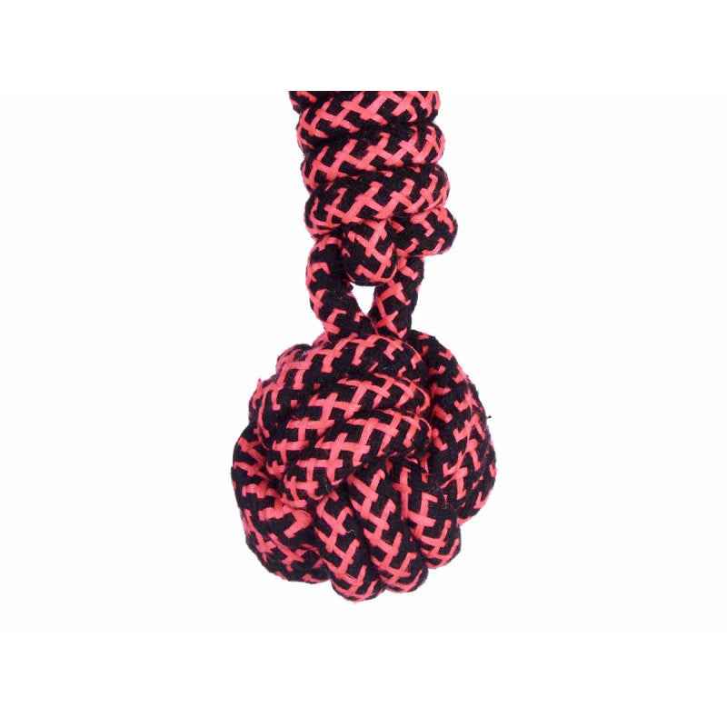 Pelota con cuerda para perros colores surtidos