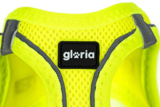 Gloria Pets Arnés Trek Star Amarillo para Perros XS
