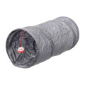 Túnel plegable para gato con cascabel, 25 × 50 cm