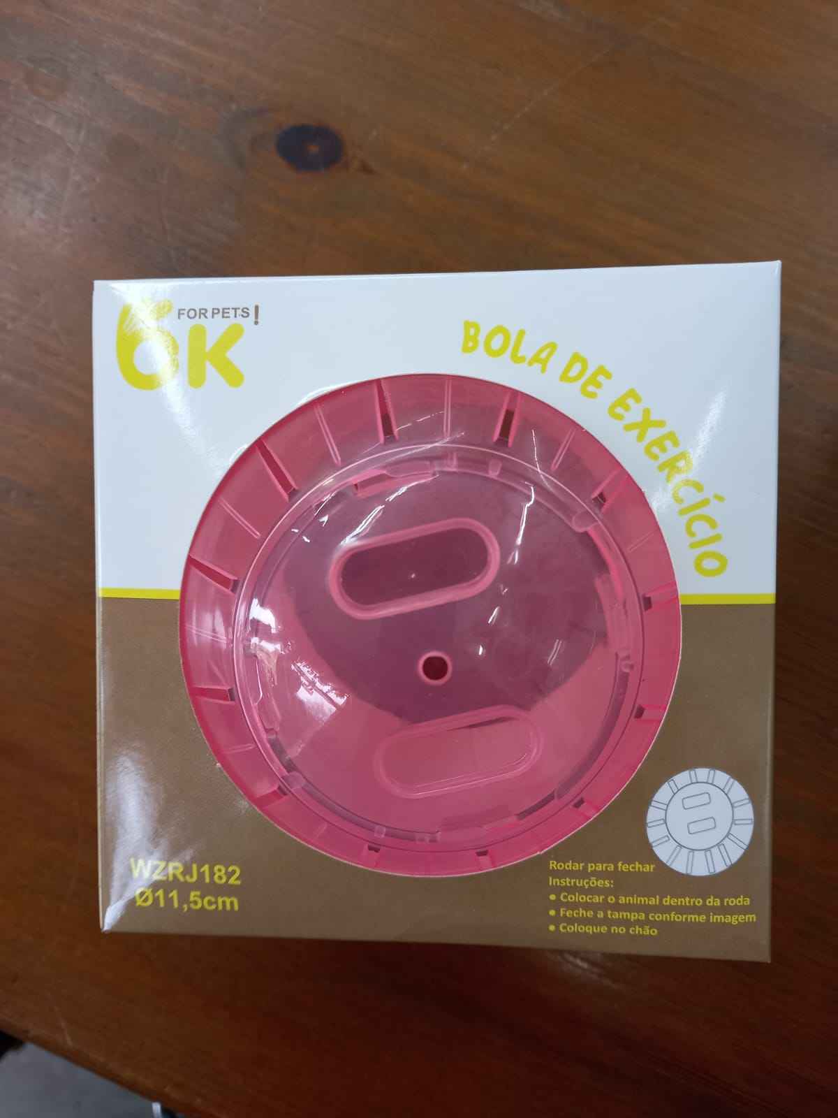 Bola de Ejercicio para Hámster - Diámetro 11.5 cm