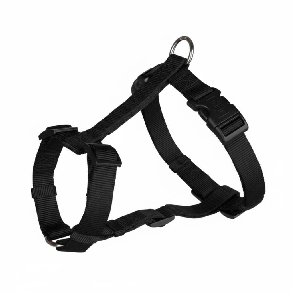 Arnés Nylon Negro 10mm x 28-40cm