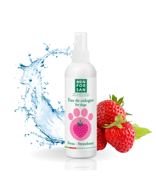 Agua de Colonia para Perros – Fragancia Fresa 125ml