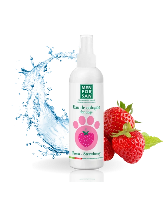 Agua de Colonia para Perros – Fragancia Fresa 125ml