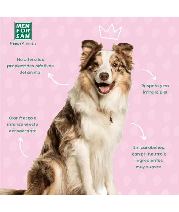 Agua de Colonia para Perros – Fragancia Fresa 125ml