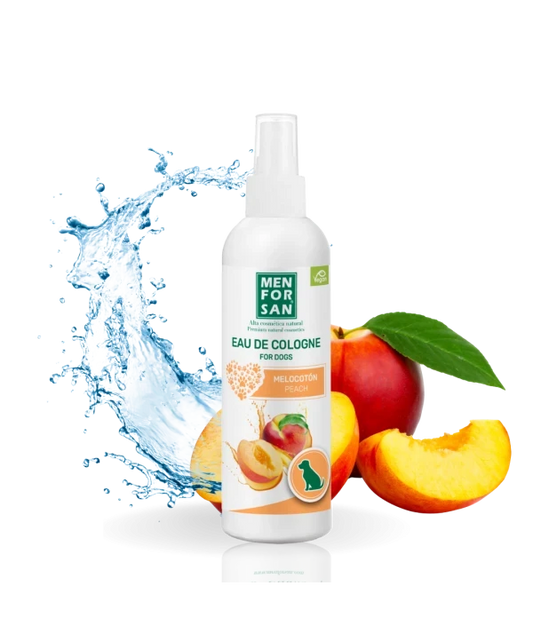 Agua de Colonia para Perros – Fragancia Melocotón 125ml