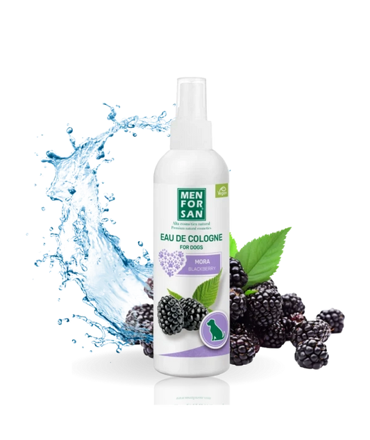 Agua de Colonia para Perros – Fragancia Mora 125ml