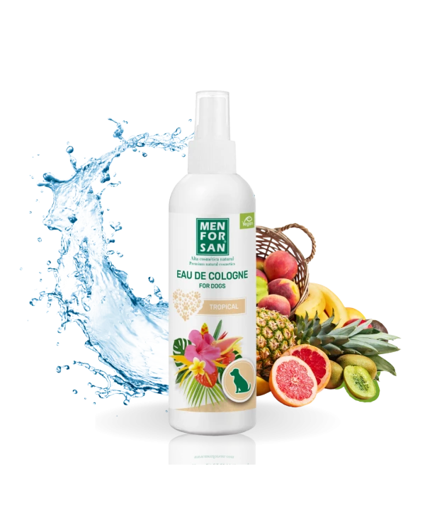 Agua de Colonia para Perros – Fragancia Tropical 150ml