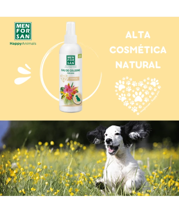 Agua de Colonia para Perros – Fragancia Tropical 150ml