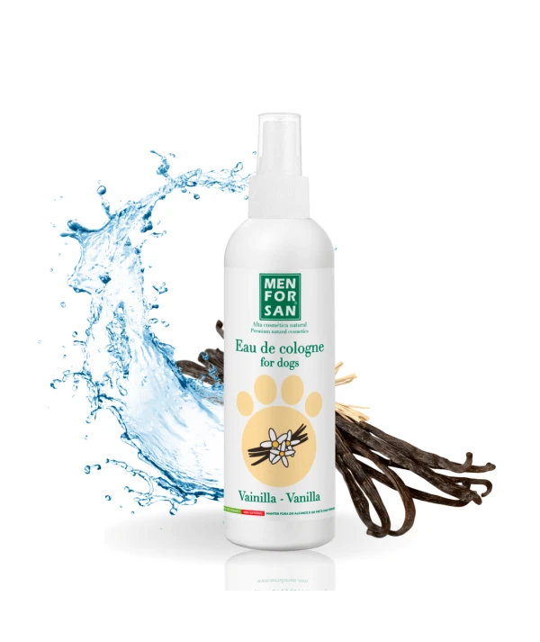 Agua de Colonia para Perros – Fragancia Vainilla 125ml