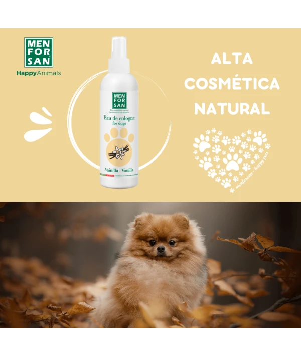 Agua de Colonia para Perros – Fragancia Vainilla 125ml