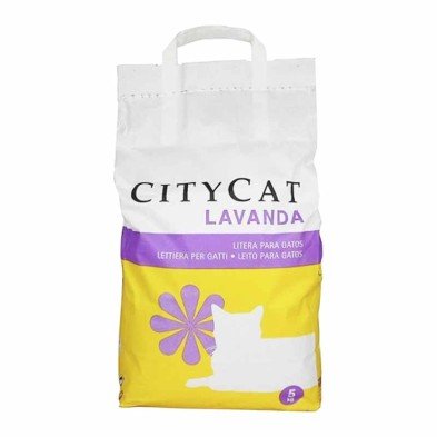 Arena para gatos City Cat Lavanda 5kg