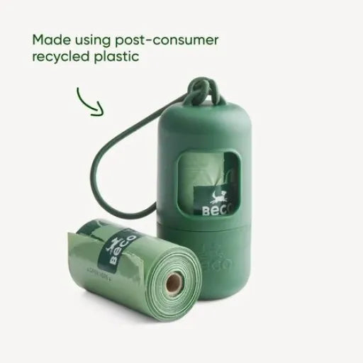Beco Dispensador de Bolsas Higiénicas 100% Reciclado + 15 Bolsas