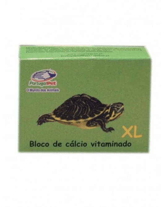 Bloque de Calcio Vitaminado XL para tortugas de agua dulce – caparazón fuerte y estructura ósea