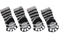 Calcítín Sockies 4 pzs Negro & Gris para Perros