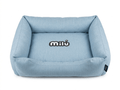 Cama Milú Cielo – Cama de algodón con bordes elevados para perros y gatos pequeños