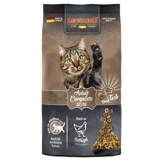 LEONARDO Adult Complete 32/16 300 g | Pienso para gatos adultos